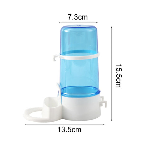 Bird Water Drinker Feeder Waterer with Clip Pet Bird Supplies Dispenser Bottle Drinking Cup Bowls For Pet Parrot Cage BATACHARLY