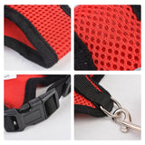 Breathable Small Dog Harness And Leash Nylon Safety Mesh Chest Strap Collar For Kitten Cat Chihuahua Pug Bulldog Cats Vest BATACHARLY