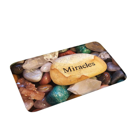 Cartoon 3D Cobblestone Welcome Entrance Doormats Carpets Rugs For Home Bath Living Room Floor Stair Kitchen Hallway Non-Slip Mat BATACHARLY