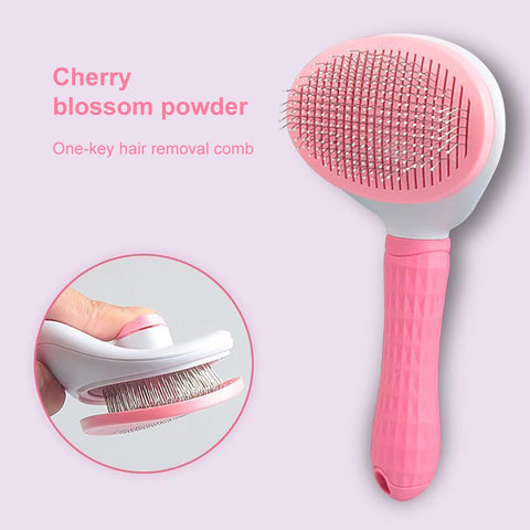 Dog Hair Remover Brush Cat Dog Hair Grooming And Care Comb For Long Hair Dog Pet Removes Hairs Cleaning Bath Brush Dog Supplies BATACHARLY