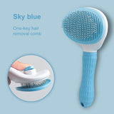 Dog Hair Remover Brush Cat Dog Hair Grooming And Care Comb For Long Hair Dog Pet Removes Hairs Cleaning Bath Brush Dog Supplies BATACHARLY