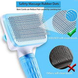 Dog Hair Remover Brush Cat Dog Hair Grooming And Care Comb For Long Hair Dog Pet Removes Hairs Cleaning Bath Brush Dog Supplies BATACHARLY