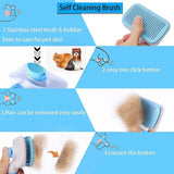 Dog Hair Remover Brush Cat Dog Hair Grooming And Care Comb For Long Hair Dog Pet Removes Hairs Cleaning Bath Brush Dog Supplies BATACHARLY