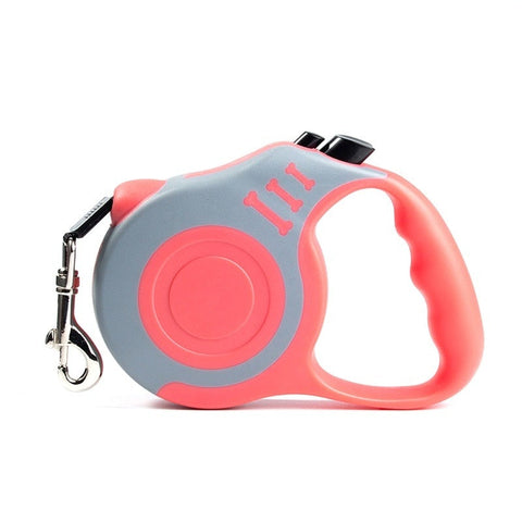 Dog Leash 3m 5m Durable Leash Automatic Retractable Nylon Cat Lead Extension Puppy Walking Running Lead Roulette For Dog BATACHARLY