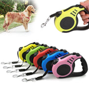 Dog Leash 3m 5m Durable Leash Automatic Retractable Nylon Cat Lead Extension Puppy Walking Running Lead Roulette For Dog BATACHARLY