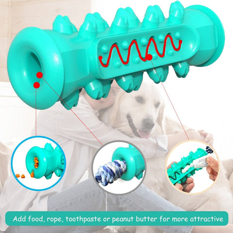 Dog Molar Toothbrush Toys Chew Cleaning Teeth Safe Puppy Dental Care Soft Pet Cleaning Toy Supplies BATACHARLY