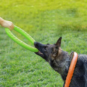 Dog Toys Pet Flying Discs EVA Dog Training Ring Puller Resistant Toys For Dogs Floating Puppy Bite Ring Toy Interactive BATACHARLY