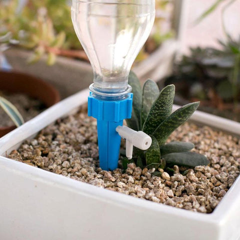 Drip Irrigation Self Watering Adjustable Stakes Device for Plant Automatic Watering Spikes Irrigation System Auto Drip Bottle BATACHARLY