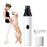 Electric Dog Nail Clippers for Dog Nail Grinders Rechargeable USB Charging Pet Quiet Cat Paws Nail Grooming Trimmer Tools BATACHARLY