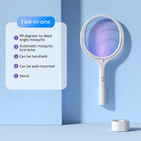 Electric Flies Swatter Killer Mosquito Killer Lamp with UV Lamp Mosquito Trap Racket Anti Insect Bug Zapper Light BATACHARLY