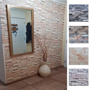 Foam 3D Wall Stickers Self Adhesive Wallpaper Panels Home Decor Living Room Bedroom House Decoration Bathroom Brick Wall Sticker BATACHARLY