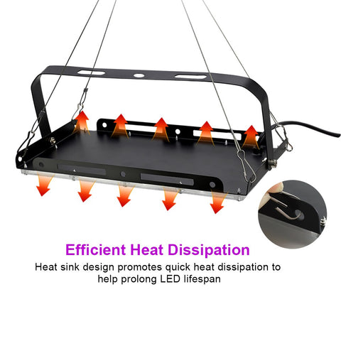 Full Spectrum LED Grow Light Phyto Lamp AC 220V 50W 100W 150W With EU Plug For Greenhouse Hydroponic Plant Growth Lighting BATACHARLY