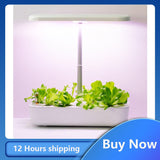 Garden Hydroponics Growing System with Led Grow Light Non-toxic Soilless Intelligent Planting Machine Hydroponics Kits For Home BATACHARLY