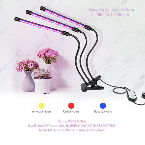 Goodland LED Grow Light USB Phyto Lamp Full Spectrum Fitolamp With Control Phytolamp For Plants Seedlings Flower Home Tent BATACHARLY