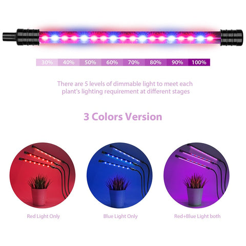 Goodland LED Grow Light USB Phyto Lamp Full Spectrum Fitolamp With Control Phytolamp For Plants Seedlings Flower Home Tent BATACHARLY