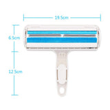 Pet Hair Roller Remover Lint Brush, 2-Way Dog Cat Comb Tool, Convenient Cleaning Brush Base, Home Furniture Sofa Clothes