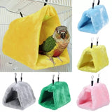 Fashion Pet Bird Parrot Cages Warm Hammock Hut Tent Bed Hanging Cave For Sleeping and Hatching