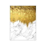 Golden Marble Poster Canvas Painting Nordic Modern Abstract Luxury Home Decor Wall Art Print for Living Room Wall Decor Picture