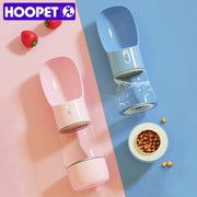 HOOPET Pet Dog Water Bottle Feeder Bowl Portable Water Food Bottle Pets Outdoor Travel Drinking Dog Bowls Water Bowl for Dogs BATACHARLY
