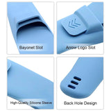High Quality Silicone Razor Case Cover For Men Manual Shaver Protector Wear Resistant Razor Holder Box For Bathroom 1pc 4 Colors BATACHARLY