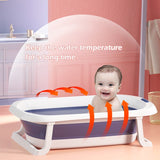 Infant Shining Folding Bath Tub Baby Bath 0-6 Years Large Size Newborn Baby Products Bath Seat Bathtub for Kids Baby Shower Bath BATACHARLY