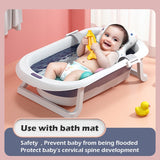 Infant Shining Folding Bath Tub Baby Bath 0-6 Years Large Size Newborn Baby Products Bath Seat Bathtub for Kids Baby Shower Bath BATACHARLY