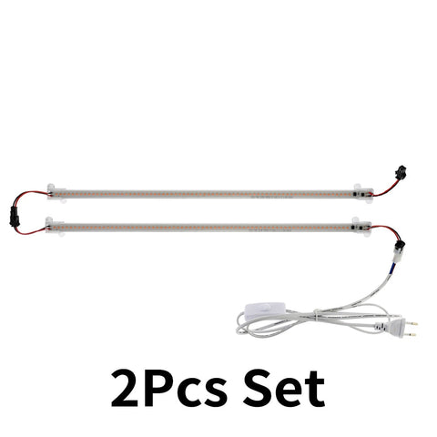 LED Grow Light 220V Full Spectrum LED Bar Lamp for Plants High Luminous Efficiency 8W 50/30cm for Grow Tent Greenhouses Flowers BATACHARLY