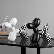 Light luxury balloon dog decoration creative animal home living room soft outfit girl cute decoration home decoration BATACHARLY