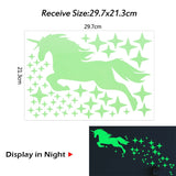 Luminous 3D Stars Dots Wall Sticker for Kids Room Bedroom Home Decoration Glow In The Dark Moon Decal Fluorescent DIY Stickers BATACHARLY