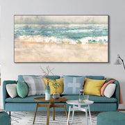 Modern Abstract Wall Art Canvas Painting Beach Surf Landscape Poster Art Prints Suitable For Living Room Home Decor BATACHARLY