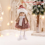 Navidad 2022 New Year 2023 Gifts Christmas Antler Hat Angel Dolls Xmas Tree Ornaments Christmas Decorations for Home Noel deco BATACHARLY