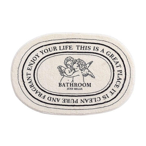 Non-Slip Bath Mat INS Style Doormat Absorbent Carpets Entrance Mats Balcony Porch Area Rugs Living Room Bathroom alfombra BATACHARLY