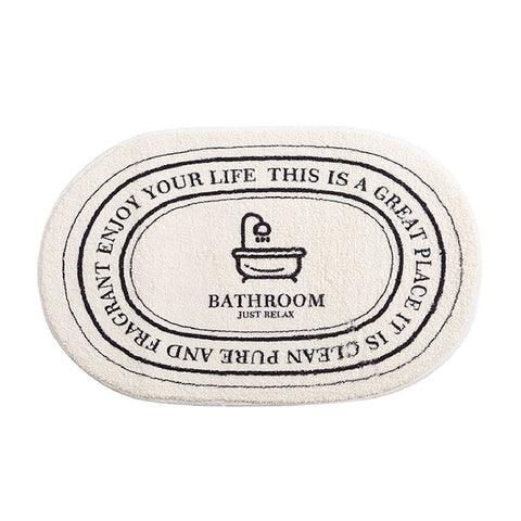 Non-Slip Bath Mat INS Style Doormat Absorbent Carpets Entrance Mats Balcony Porch Area Rugs Living Room Bathroom alfombra BATACHARLY