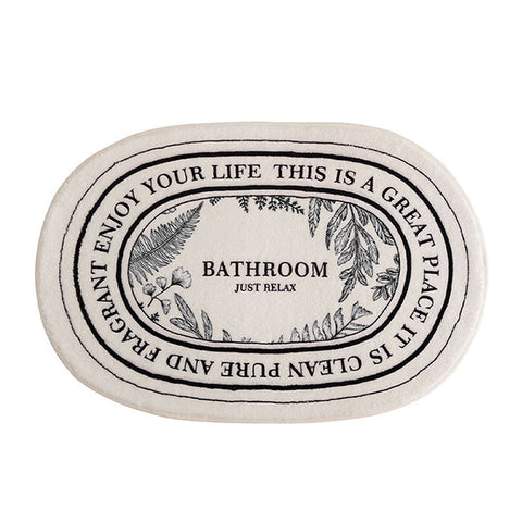 Non-Slip Bath Mat INS Style Doormat Absorbent Carpets Entrance Mats Balcony Porch Area Rugs Living Room Bathroom alfombra BATACHARLY