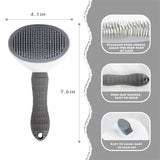 Pet Dog Hair Brush Cat Comb Grooming And Care Cat Brush Stainless Steel Comb For Long Hair Dogs Cleaning Pets Dogs Accessories BATACHARLY