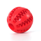 Pet Dog Toy Interactive Rubber Balls for Small Large Dogs Puppy Cat Chewing Toys Pet Tooth Cleaning Indestructible Dog Food Ball BATACHARLY