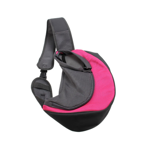 Pet Puppy Carrier S/L Outdoor Travel Dog Shoulder Bag Mesh Oxford Single Comfort Sling Handbag Tote Pouch BATACHARLY