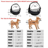 Pet Puppy Carrier S/L Outdoor Travel Dog Shoulder Bag Mesh Oxford Single Comfort Sling Handbag Tote Pouch BATACHARLY