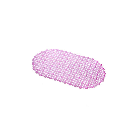 Plain Oval Water Drop Bathroom Non-slip Mat Bath Oval Bedroom Floor Shower Mat Absorbent Carpet PVC Floor Mat Rug BATACHARLY