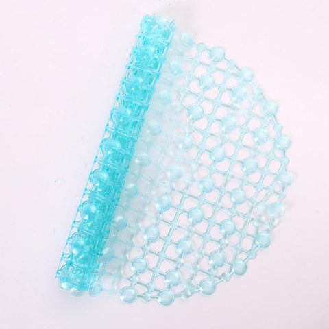 Plain Oval Water Drop Bathroom Non-slip Mat Bath Oval Bedroom Floor Shower Mat Absorbent Carpet PVC Floor Mat Rug BATACHARLY