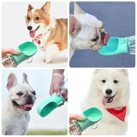 Portable Dog Water Bottle For Small Large Dogs Bowl Outdoor Walking Puppy Pet Travel Water Bottle Cat Drinking Bowl Dog Supplies BATACHARLY