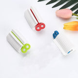 Rolling Toothpaste Tube Dispenser Holder Device Multifunctional Plastic Facial Cleanser Squeezer Press For Bathroom Accessories BATACHARLY