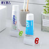 Rolling Toothpaste Tube Dispenser Holder Device Multifunctional Plastic Facial Cleanser Squeezer Press For Bathroom Accessories BATACHARLY