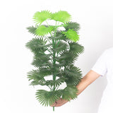 90cm Tropical Plants Large Artificial Palm Tree Silk Palm Leafs Tall Fake Tree Branches Without Pot For Home Garden Wedding Decor