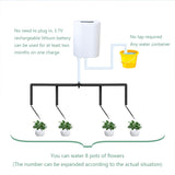 Self-Watering 16/12/8/4 Pump Kits System Controller Automatic Timer Waterers Drip Irrigation Plant Watering Device Garden Gadget BATACHARLY