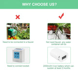 Self-Watering 16/12/8/4 Pump Kits System Controller Automatic Timer Waterers Drip Irrigation Plant Watering Device Garden Gadget BATACHARLY
