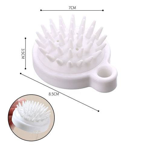 Soft Silicone Dog Brush Pet Shampoo Massager Bath Brush Bathroom Puppycat Washing Massage Dispenser Grooming Shower Brush BATACHARLY