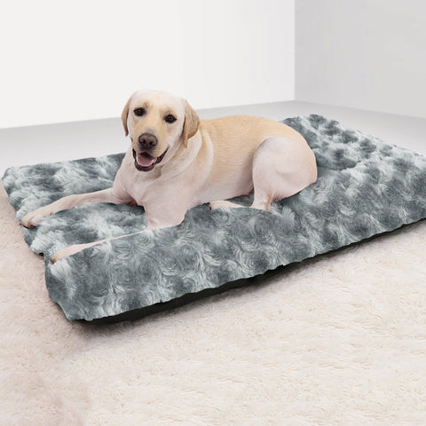 Ultra Plush Deluxe Orthopedic Foam Dog Bed Rectangular Cat Dog Mats Removable Cover Pet Mattress Cushion for Small Large Dog BATACHARLY
