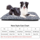 Ultra Plush Deluxe Orthopedic Foam Dog Bed Rectangular Cat Dog Mats Removable Cover Pet Mattress Cushion for Small Large Dog BATACHARLY