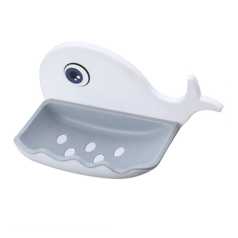 Wall Mounted Soap Holder Drain Soap Box Bathroom Shower Sponge Soap Dish Rack Soap Storage Container Bathroom Accessories BATACHARLY
